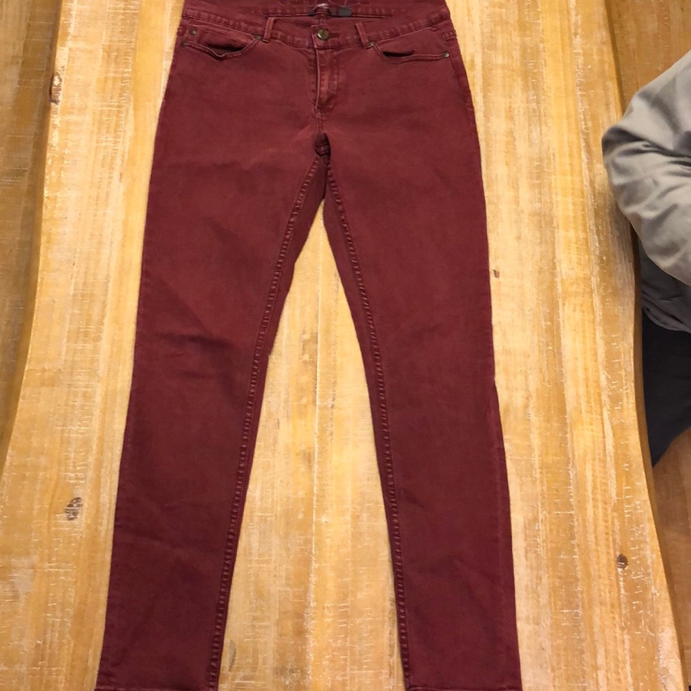 Red jeans